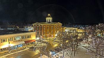 Weather camera view of City of Woodstock.