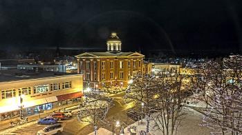 Weather camera view of City of Woodstock.