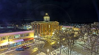 Weather camera view of City of Woodstock.