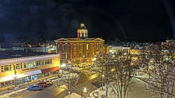 Weather camera view of City of Woodstock.