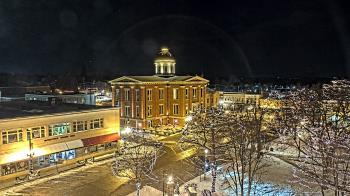 Weather camera view of City of Woodstock.