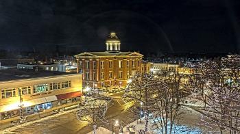 Weather camera view of City of Woodstock.