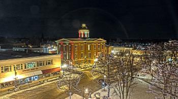 Weather camera view of City of Woodstock.