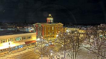 Weather camera view of City of Woodstock.