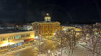 Weather camera view of City of Woodstock.