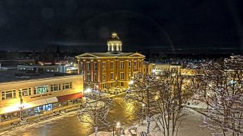 Weather camera view of City of Woodstock.