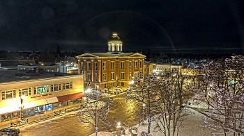 Weather camera view of City of Woodstock.