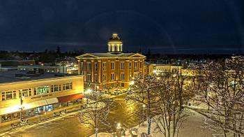 Weather camera view of City of Woodstock.