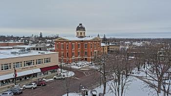 Weather camera view of City of Woodstock.