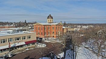 Weather camera view of City of Woodstock.