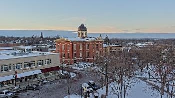 Weather camera view of City of Woodstock.