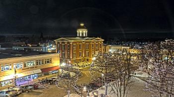 Weather camera view of City of Woodstock.