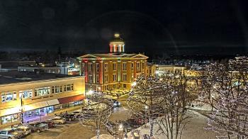 Weather camera view of City of Woodstock.