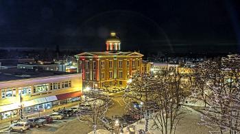 Weather camera view of City of Woodstock.