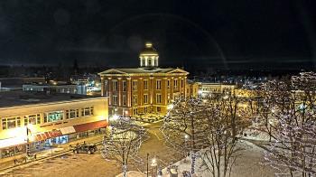 Weather camera view of City of Woodstock.