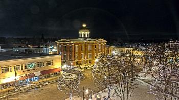 Weather camera view of City of Woodstock.