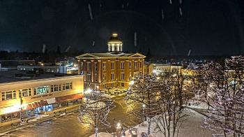Weather camera view of City of Woodstock.