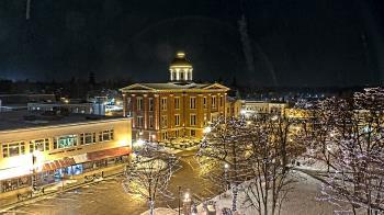Weather camera view of City of Woodstock.