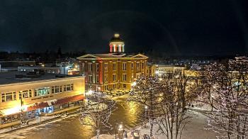 Weather camera view of City of Woodstock.