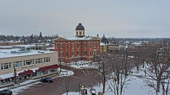 Weather camera view of City of Woodstock.