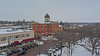 Weather camera view of City of Woodstock.