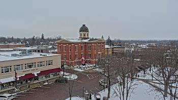 Weather camera view of City of Woodstock.