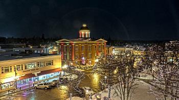 Weather camera view of City of Woodstock.