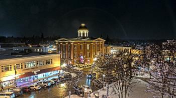 Weather camera view of City of Woodstock.