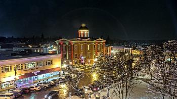 Weather camera view of City of Woodstock.