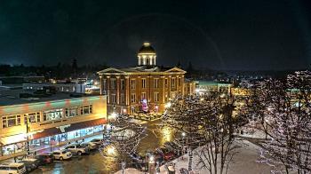 Weather camera view of City of Woodstock.
