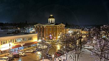 Weather camera view of City of Woodstock.