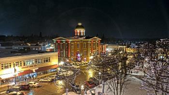 Weather camera view of City of Woodstock.