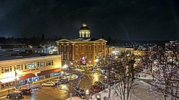 Weather camera view of City of Woodstock.