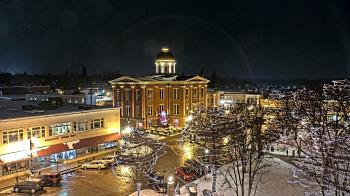 Weather camera view of City of Woodstock.