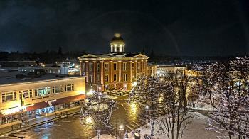 Weather camera view of City of Woodstock.