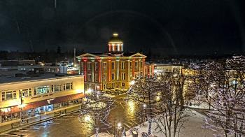 Weather camera view of City of Woodstock.