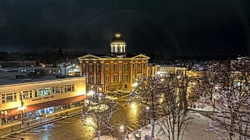 Weather camera view of City of Woodstock.