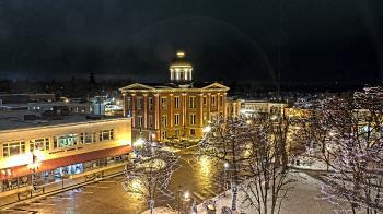 Weather camera view of City of Woodstock.