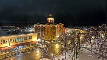 Weather camera view of City of Woodstock.