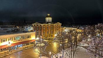 Weather camera view of City of Woodstock.