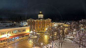 Weather camera view of City of Woodstock.