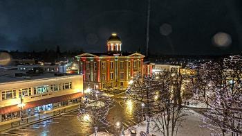 Weather camera view of City of Woodstock.