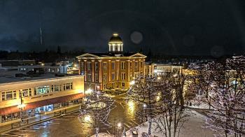 Weather camera view of City of Woodstock.