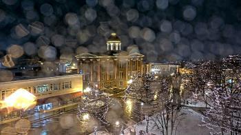 Weather camera view of City of Woodstock.