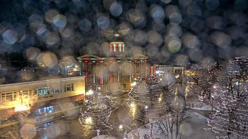 Weather camera view of City of Woodstock.