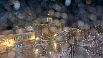 Weather camera view of City of Woodstock.