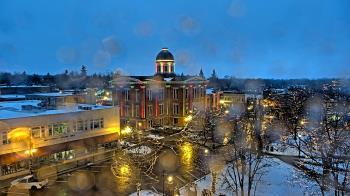 Weather camera view of City of Woodstock.