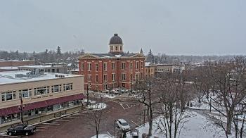 Weather camera view of City of Woodstock.