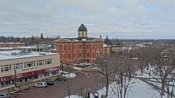 Weather camera view of City of Woodstock.