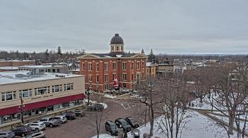 Weather camera view of City of Woodstock.